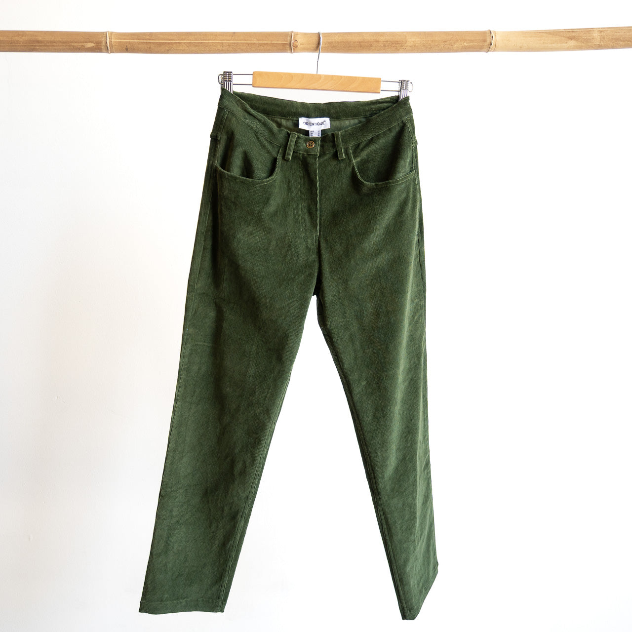 Cotton Corduroy Stretch Jeans by Orientique - 2698