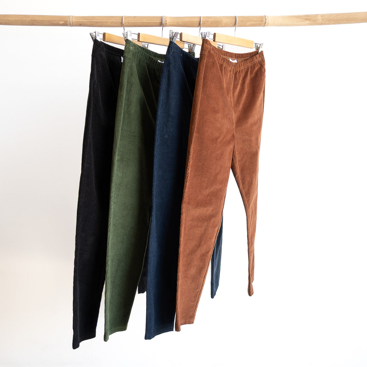 Cotton Corduroy Stretch Jeggings by Orientique - 2699