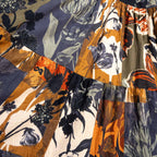 Cotton Corduroy Tiered Midi Dress by Orientique - Dagomba - 31043