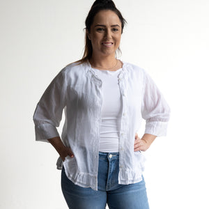 Cotton Gauze Light Layer Top by Orientique Australia - 52709
