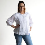 Cotton Gauze Light Layer Top - 52719