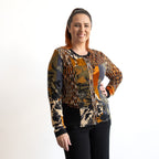 Cotton Jersey Cardigan by Orientique - Dagomba - 32463