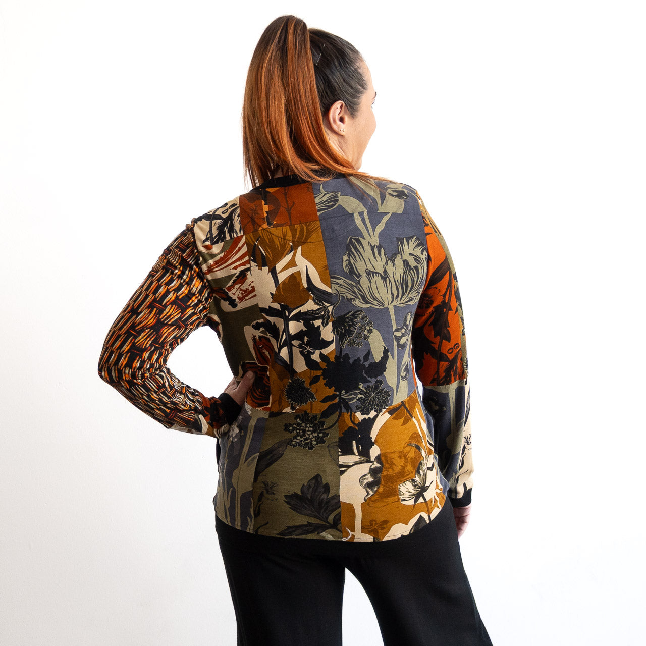 Cotton Jersey Cardigan by Orientique - Dagomba - 32463