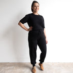 Organic Cotton Knit Jogger Pant by Orientique - 1343