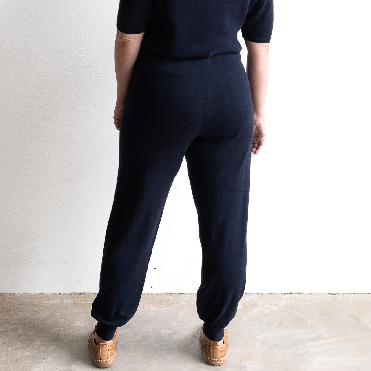 Organic Cotton Knit Jogger Pant by Orientique - 1343