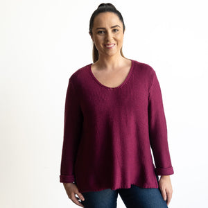 Cotton Knit Jumper Top