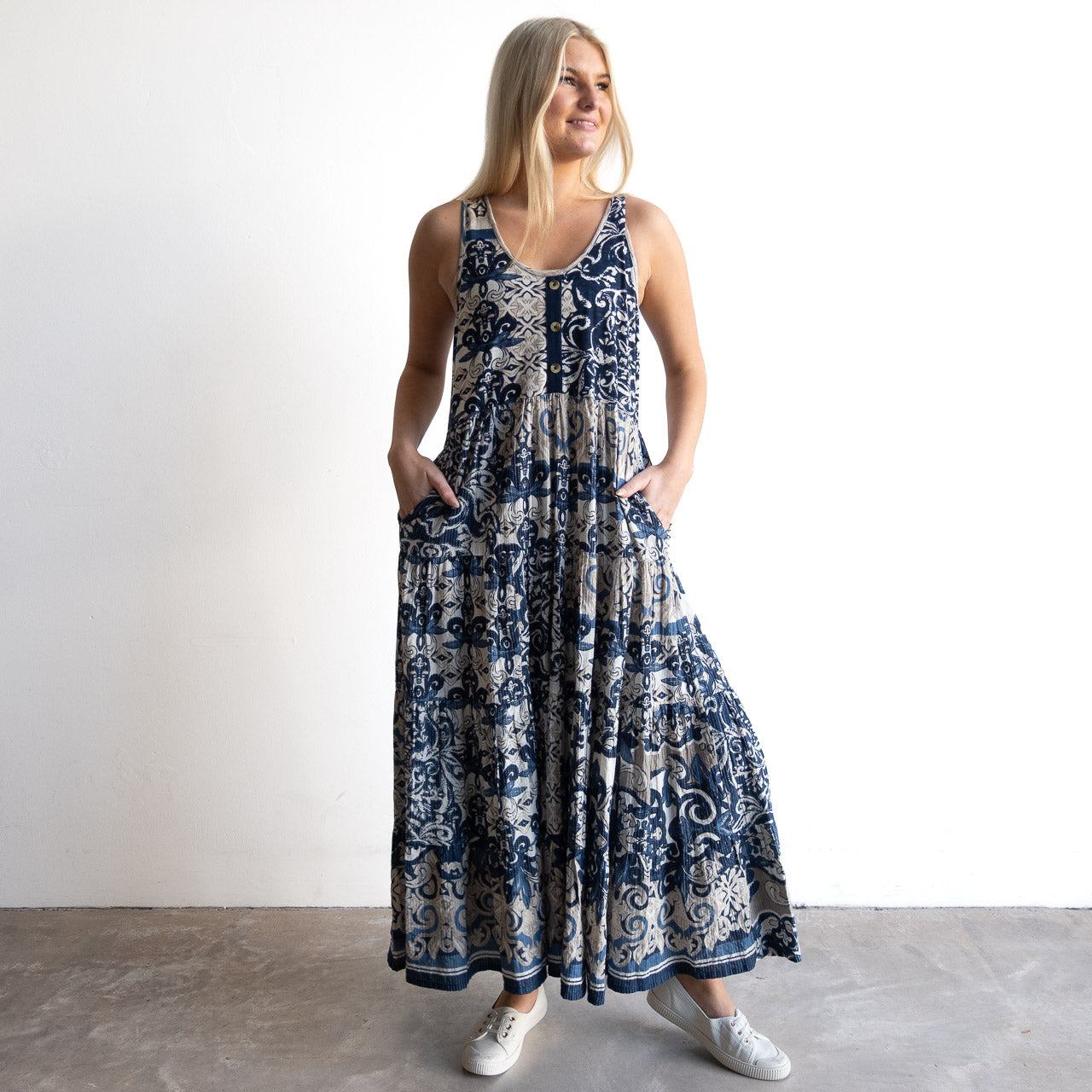 Tank Top Maxi Dress - Monaco - 21853