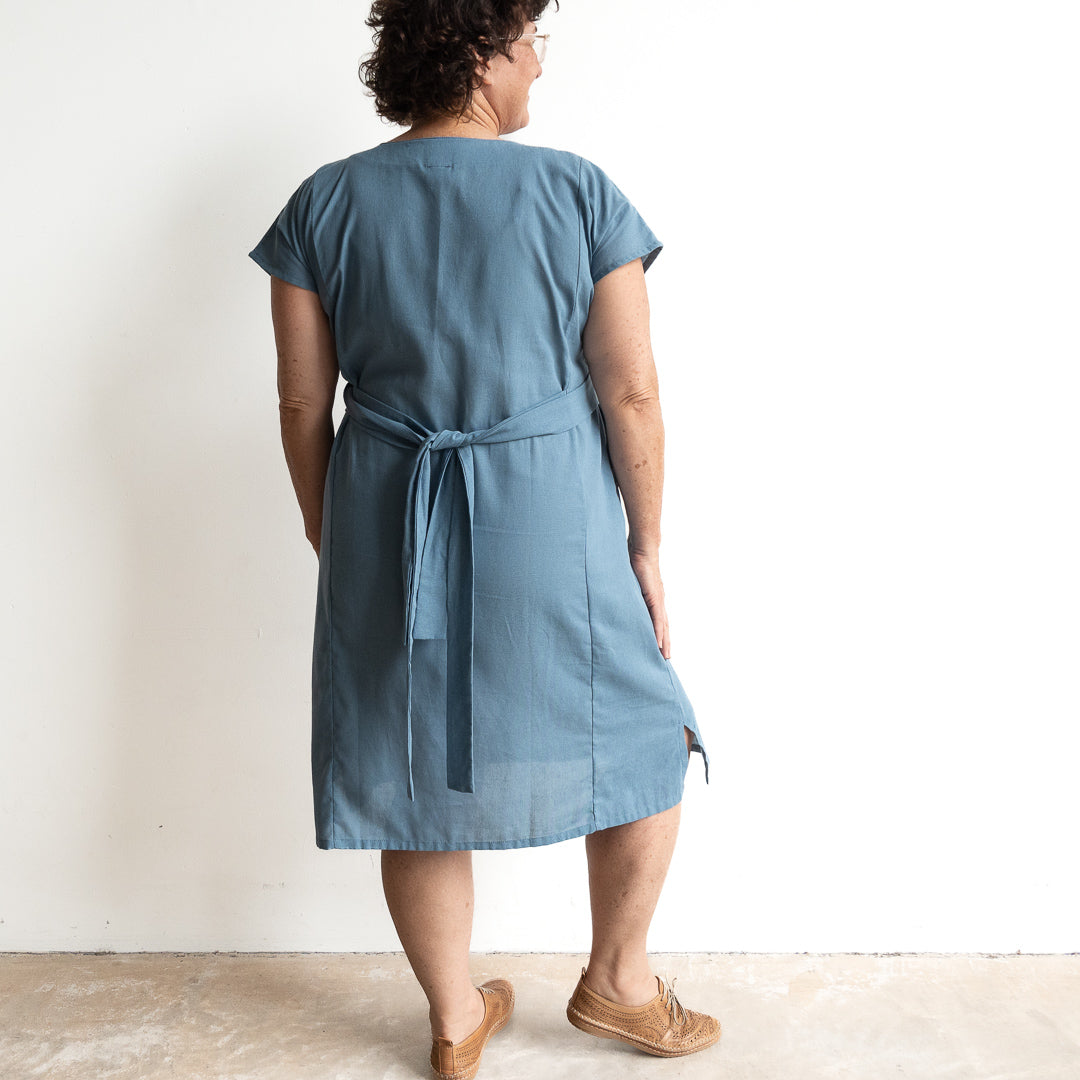 Cotton Sari Dress by KOBOMO Cotton Classics