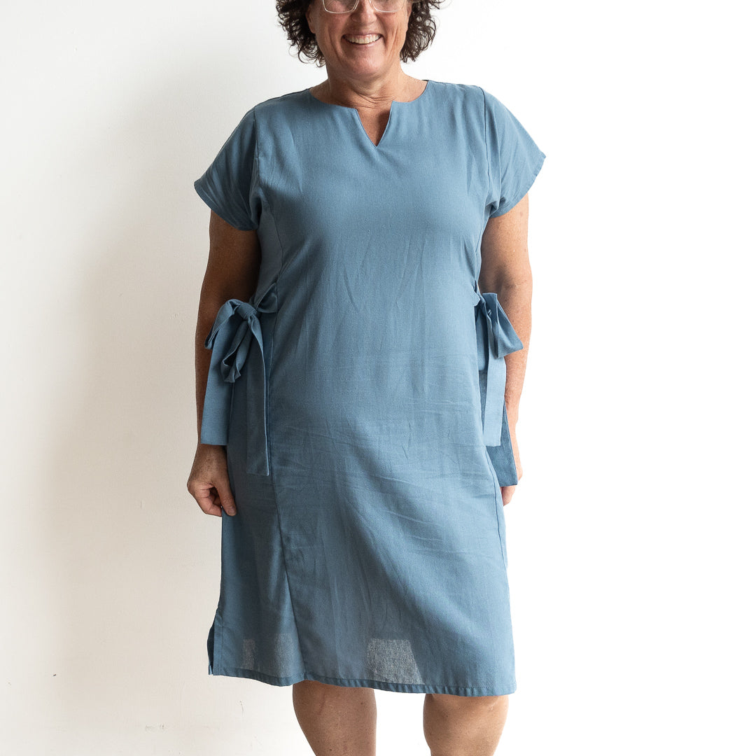 Cotton Sari Dress by KOBOMO Cotton Classics