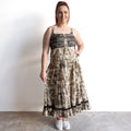 Drop Waist Cotton Sundress - Loumarin - 40322