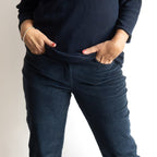 Cotton Corduroy Stretch Jeans by Orientique - 2698