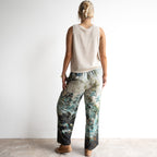 Cotton Corduroy Wide Leg Pant by Orientique - Tropical Jungle - 7621