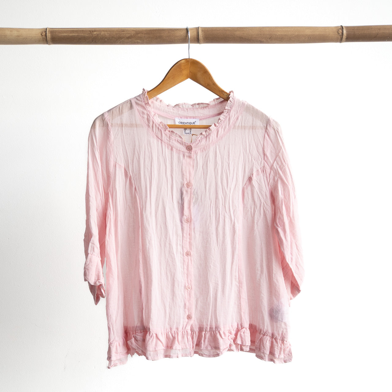 Cotton Gauze Light Layer Top - 52719