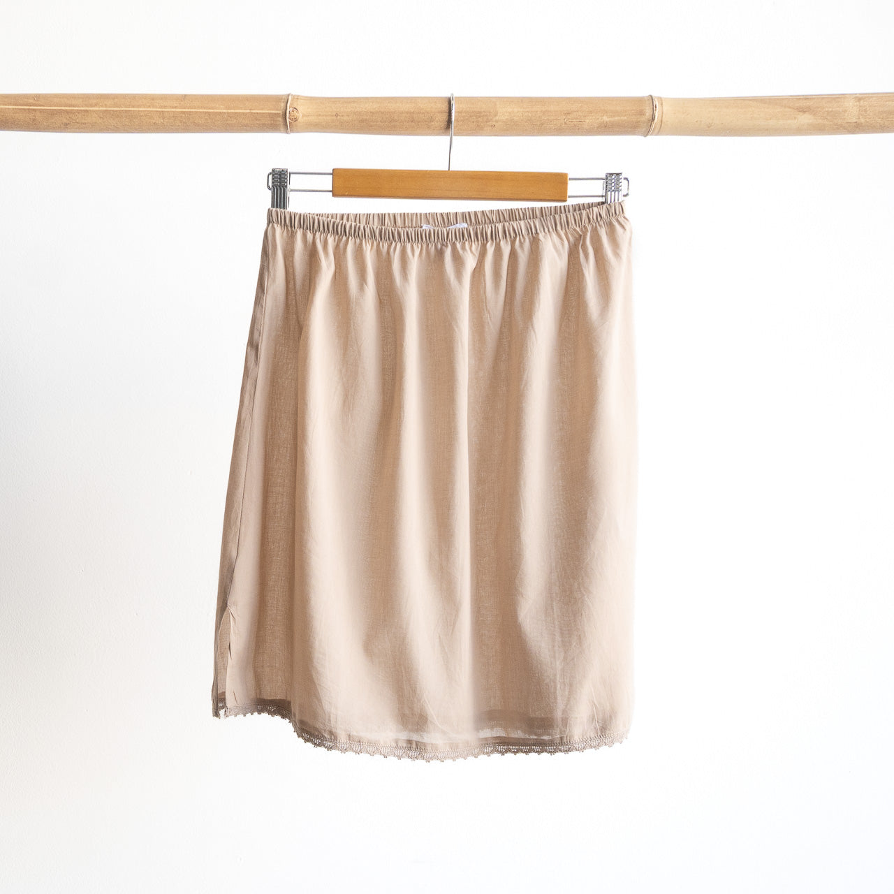 Cotton Half Slip Skirt