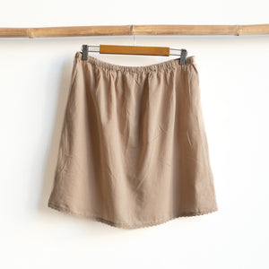 Cotton Half Slip Skirt