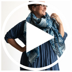 <div style="padding:100% 0 0 0;position:relative;"><iframe src="https://player.vimeo.com/video/1046236432?badge=0&amp;autopause=0&amp;player_id=0&amp;app_id=58479" frameborder="0" allow="autoplay; fullscreen; picture-in-picture; clipboard-write; encrypted-media" style="position:absolute;top:0;left:0;width:100%;height:100%;" title="Cotton Maxi Scarf Sarong Wrap - Indigo Echo"></iframe></div><script src="https://player.vimeo.com/api/player.js"></script>