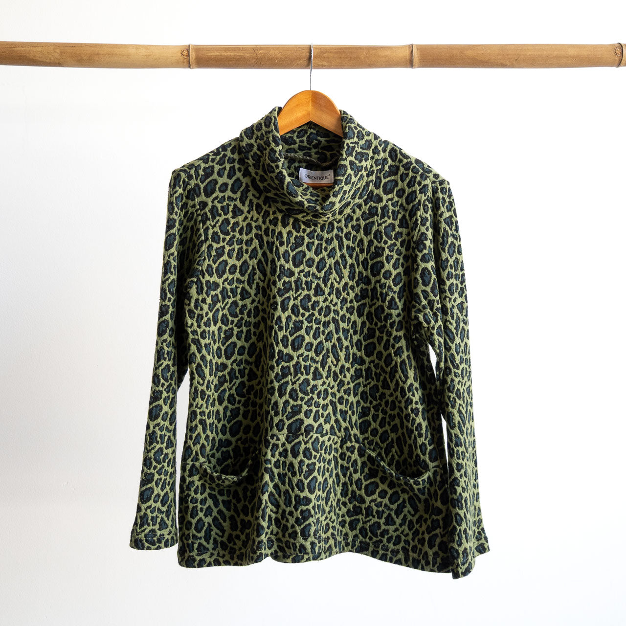 Cowl Neck Knit Top by Orientique - Keqioa - 62806