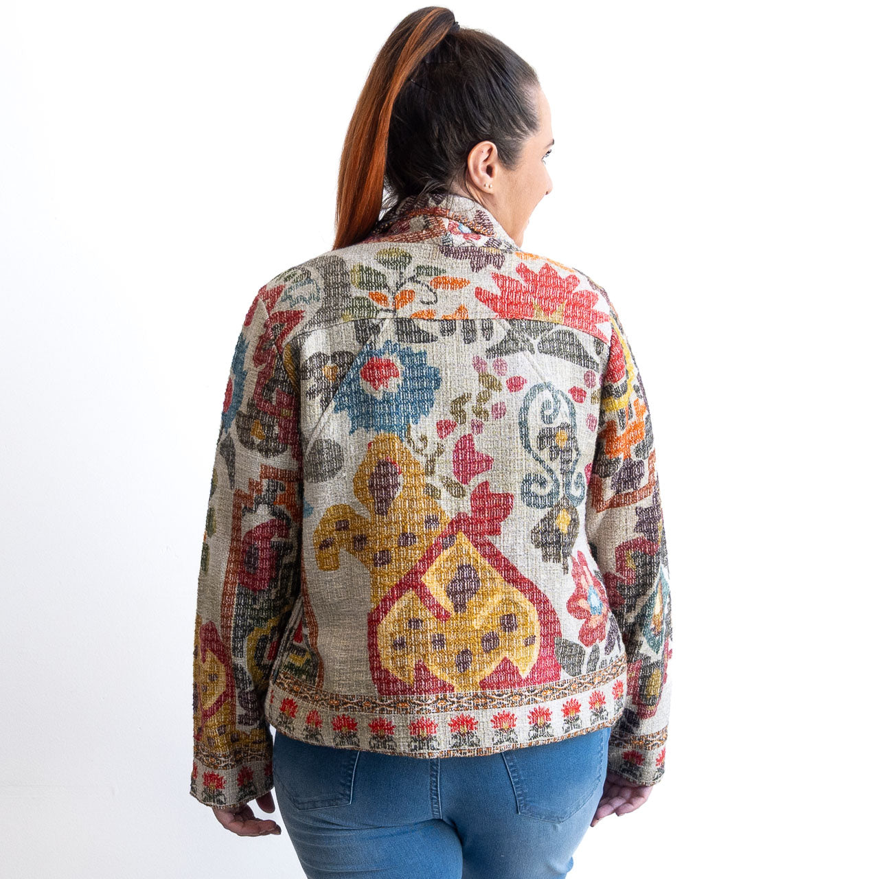 Cropped Gallery Jacket by Escape - Chateau Eza - 32502
