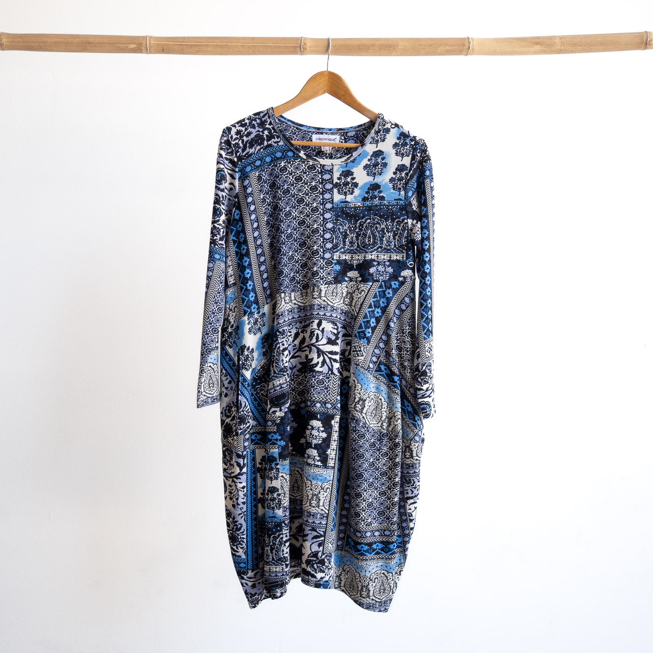 Curves Jersey Dress by Orientique - Bhadoi - 92185