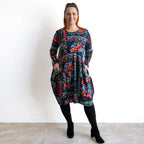 Curves Jersey Dress by Orientique - Ivanova - 91282