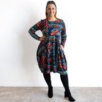 Curves Jersey Dress by Orientique - Ivanova - 91282