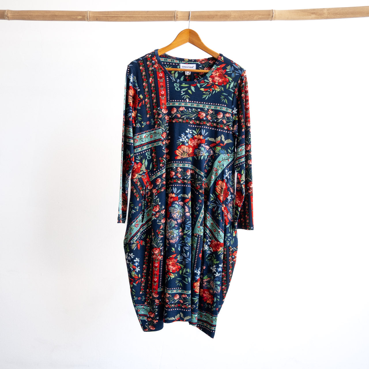 Curves Jersey Dress by Orientique - Ivanova - 91282