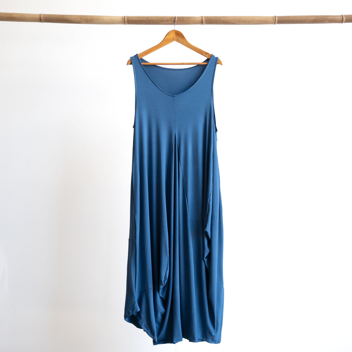 Bamboo Layering Maxi Dress by KOBOMO