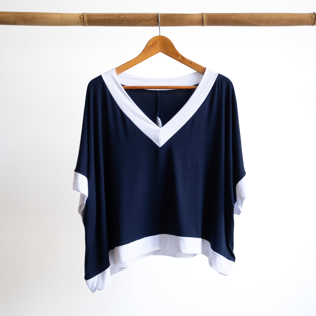 The Vee Tee by KOBOMO Bamboo - Two Tone