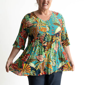 Peak and Pockets Top by Orientique Australia - Calibishe - 32343