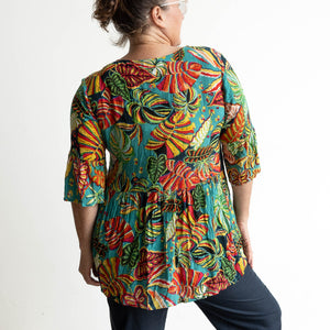 Peak and Pockets Top by Orientique Australia - Calibishe - 32343