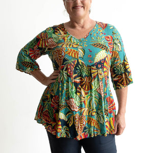 Peak and Pockets Top by Orientique Australia - Calibishe - 32343