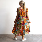 Destiny Tiered Midi Dress - Perpignan - 71008
