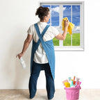 Do It All Denim Apron by KOBOMO