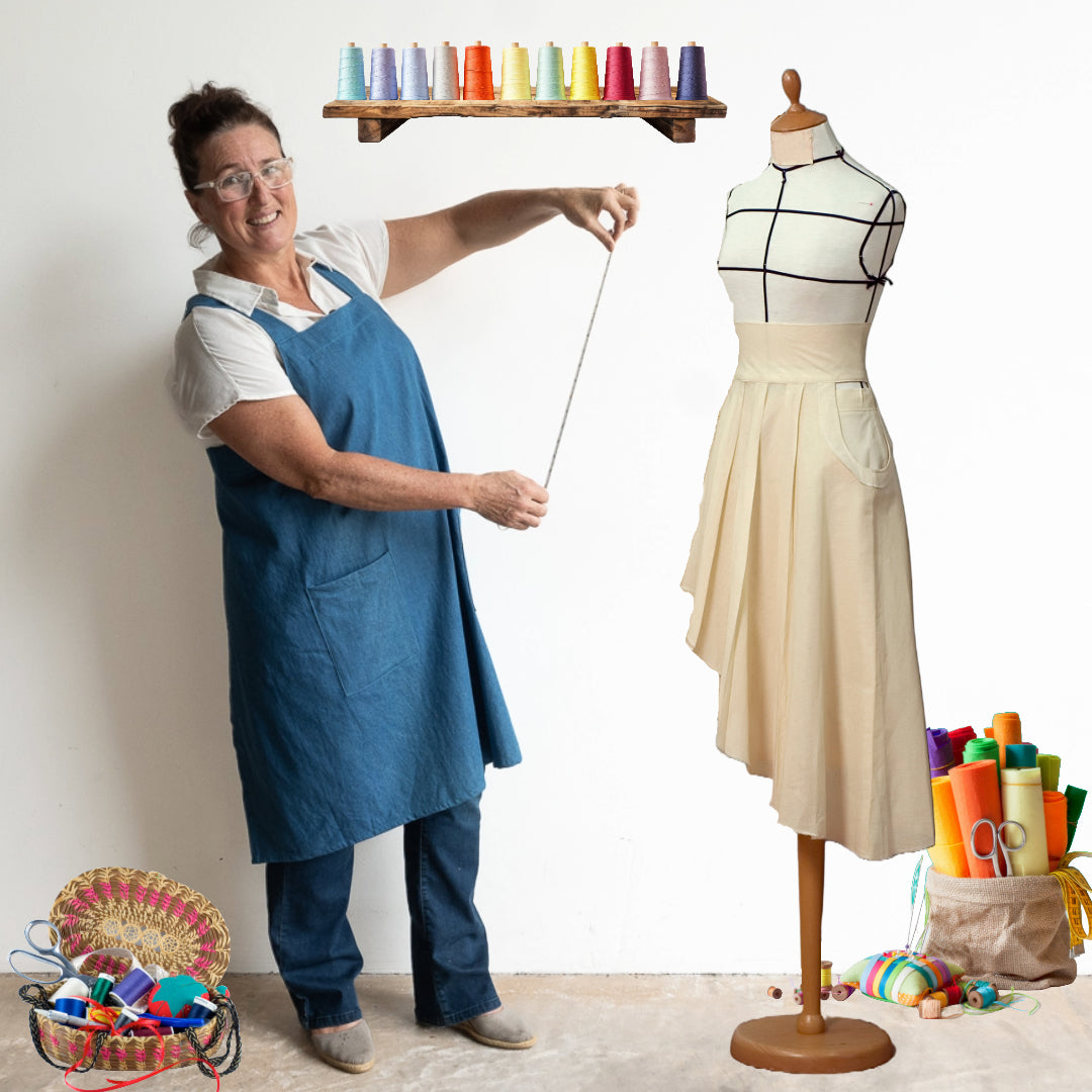 Do It All Denim Apron by KOBOMO