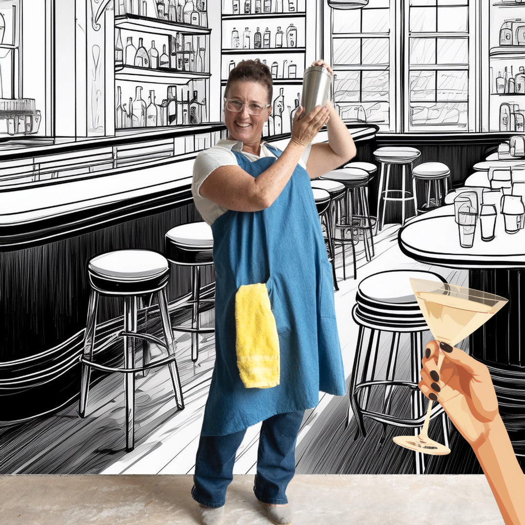 Do It All Denim Apron by KOBOMO