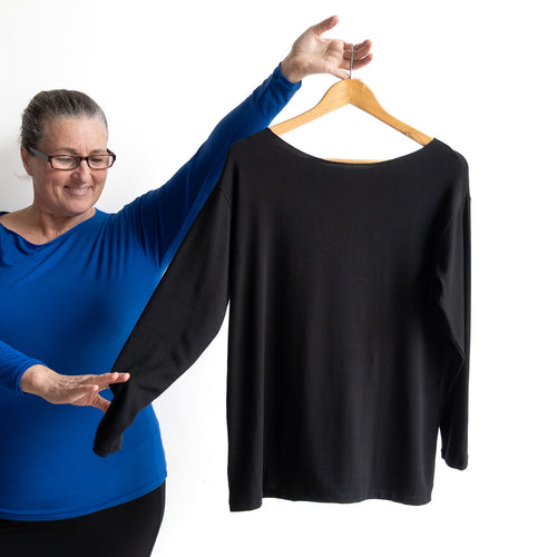 Dress Me Up T-Shirt by KOBOMO Bamboo - Long Sleeve