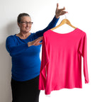 Dress Me Up T-Shirt by KOBOMO Bamboo - Long Sleeve