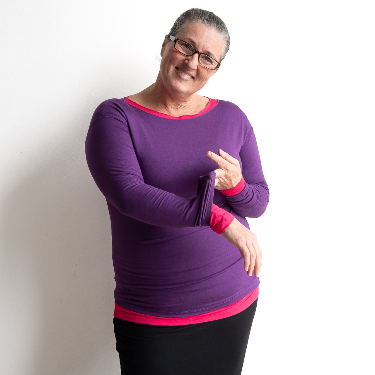 Dress Me Up T-Shirt by KOBOMO Bamboo - Long Sleeve