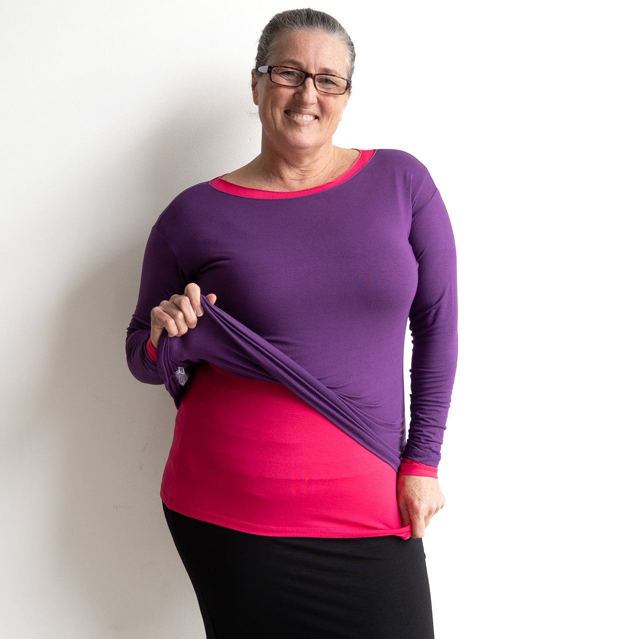 Dress Me Up T-Shirt by KOBOMO Bamboo - Long Sleeve