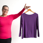 Dress Me Up T-Shirt by KOBOMO Bamboo - Long Sleeve