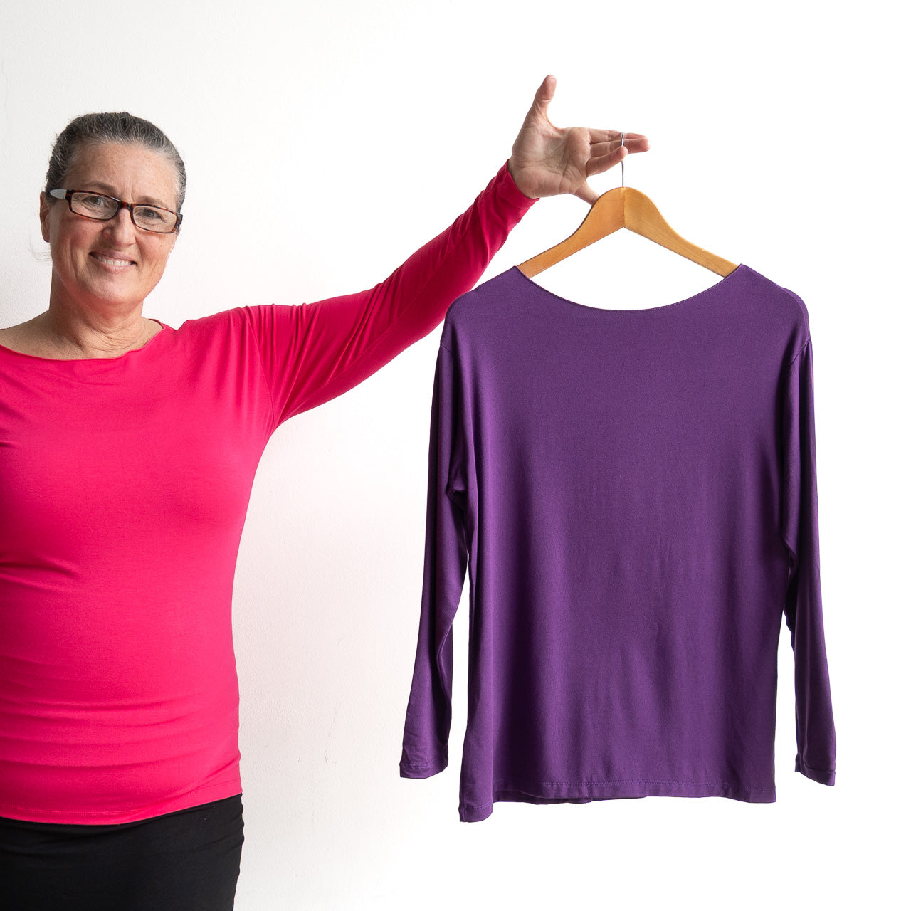 Dress Me Up T-Shirt by KOBOMO Bamboo - Long Sleeve