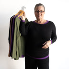 Dress Me Up T-Shirt by KOBOMO Bamboo - Long Sleeve