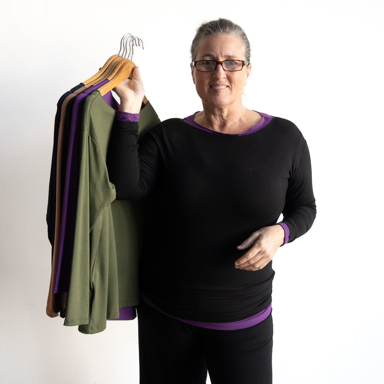 Dress Me Up T-Shirt by KOBOMO Bamboo - Long Sleeve
