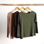 Dress Me Up T-Shirt by KOBOMO Bamboo - Long Sleeve