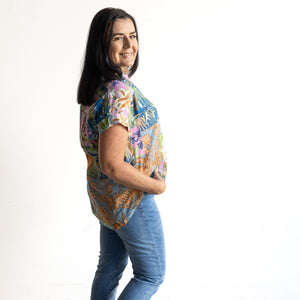 Drifter Short Sleeve Top by Orientique Australia - Miramar - 82215