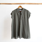 Easy Fit Cotton Cap Sleeve Tunic Top