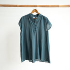 Easy Fit Cotton Cap Sleeve Tunic Top