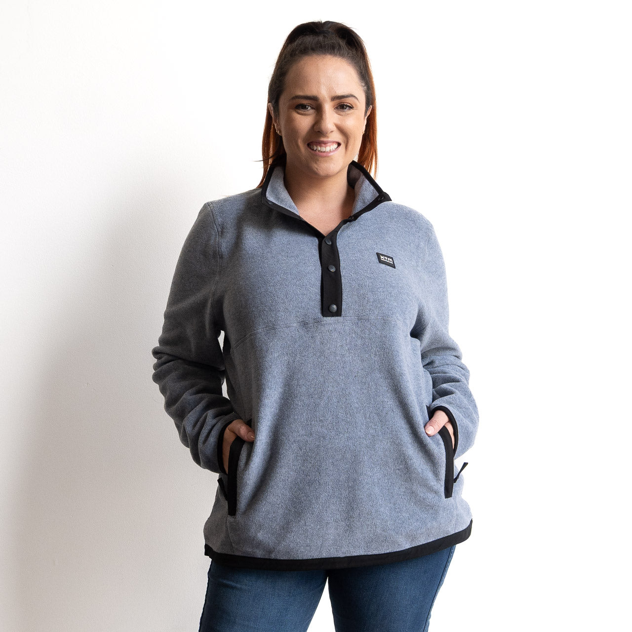 Eco Impact Pullover Fleece Top