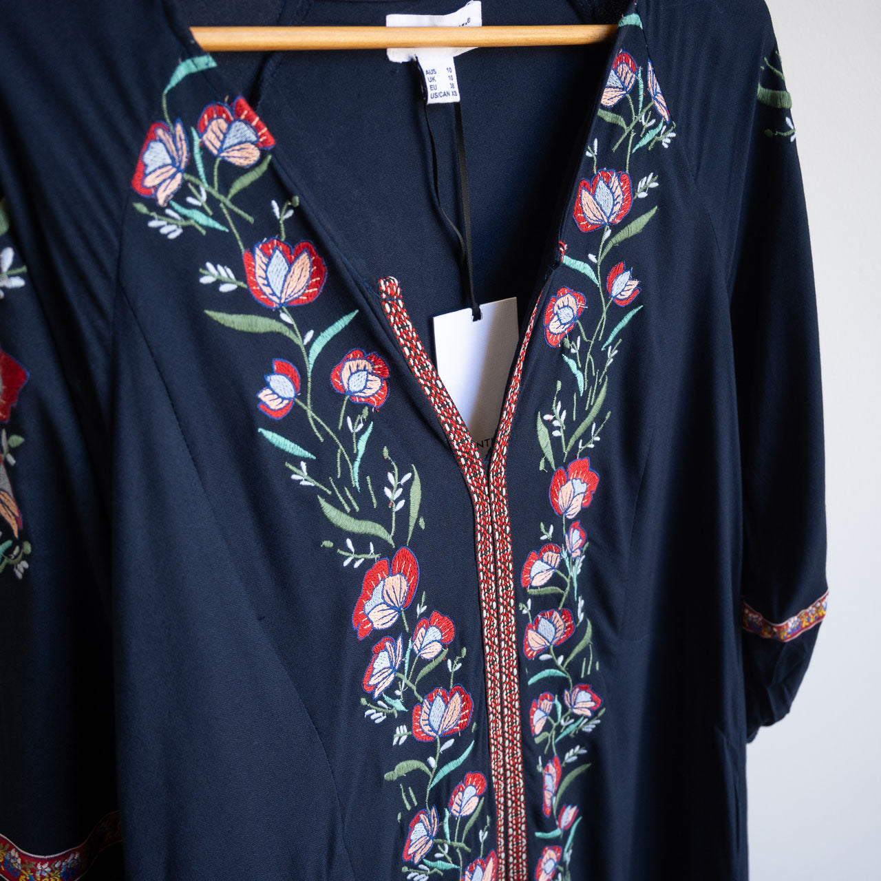 Embroidered Maxi Dress by Orientique - Ivanova - 91283