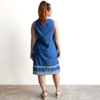 Embroidered Shift Dress by Orientique Australia - 30221